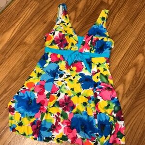 COPY - NWT Vintage Ecupper Floral Print Women One Piece